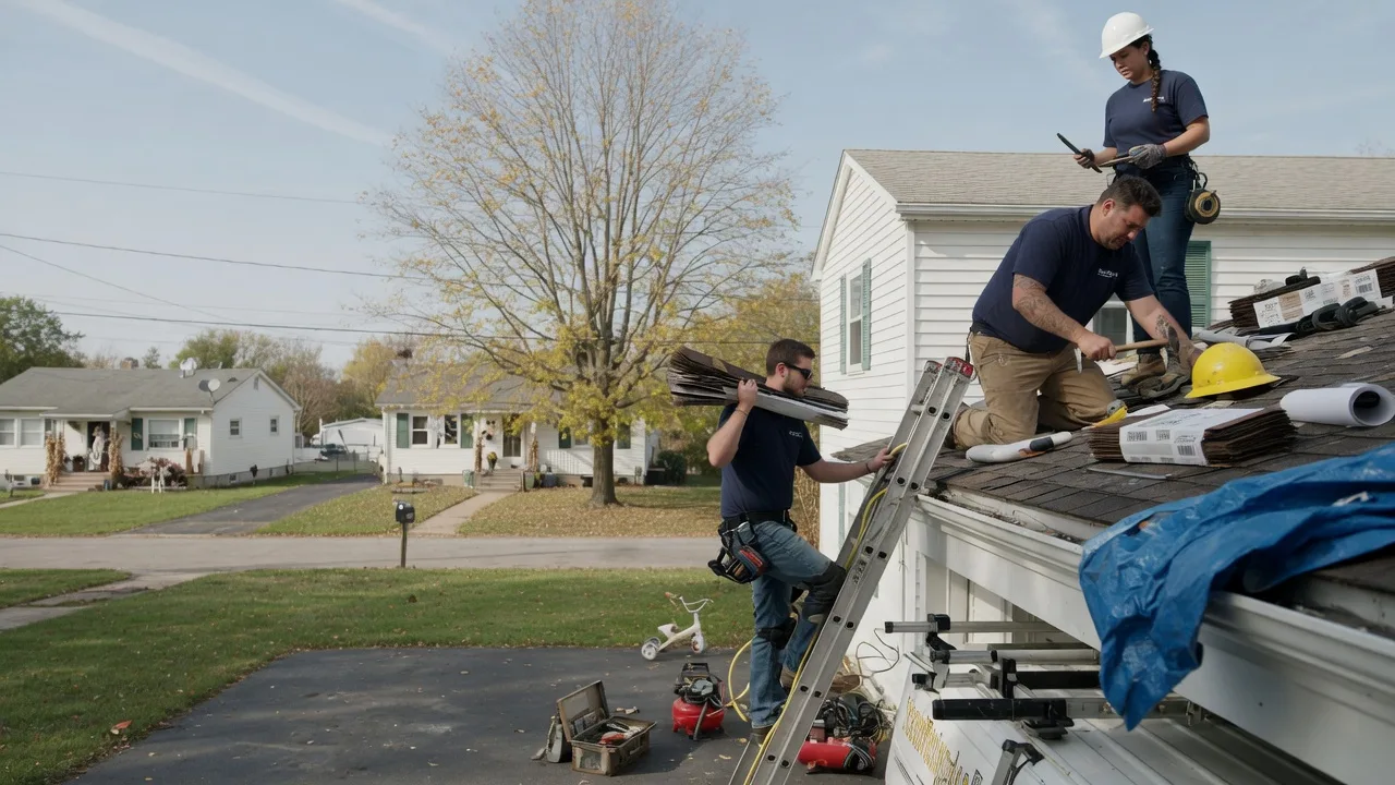 Local Roofing Contractors in Larsen, WI near me